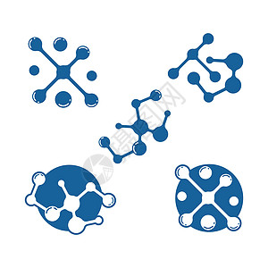 分子标志矢量插图设计物理医疗商业化学品白色微生物学技术生物玻璃药品图片