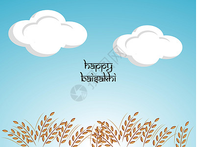 印度节日 Baisakhi 背景庆典娱乐文化仪式农业传统宗教海报萝莉骨火图片