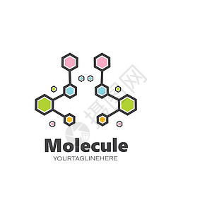 分子标志矢量插图设计生物物理生物学细胞商业微生物学实验室药品化学医疗图片