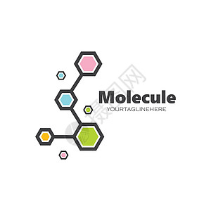 分子标志矢量插图设计生物生活信息细胞白色药品化学技术标识物理图片