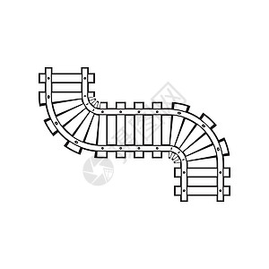 它制作图案火车轨道矢量设计模板电车交通商业铁路乘客机车速度图表引擎车站图片