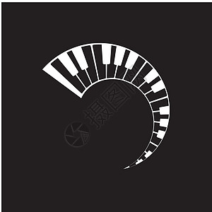 键盘钢琴矢量乐器插图设计音乐萨克斯管喇叭吉他岩石节日合成器音乐会娱乐长笛图片