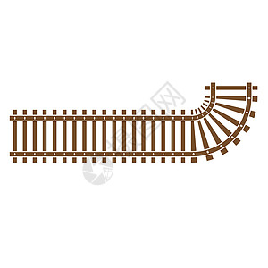 火车轨道矢量图标设计运输车皮电车旅行路线过境天空乘客车站标识图片