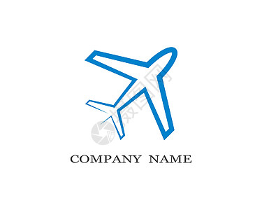 飞机符号矢量图标它制作图案航空车辆天空航班货物喷射运输插图飞行员翅膀图片
