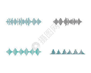 声波矢量 ico立体声音乐光谱俱乐部技术波形放大器墙纸脉冲玩家图片