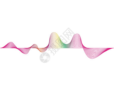 音频技术音乐声波矢量 ico曲线标识海浪电子波形均衡器录音机配乐仪表嗓音图片