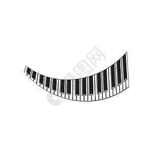钢琴标志和符号矢量音乐乐器学校插图艺术旋律歌曲钥匙键盘标识图片