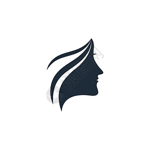 女人的脸 silhouett温泉互联网商业女性销售标识星星插图办公室治疗图片