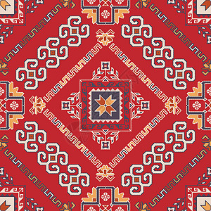 格鲁吉亚刺绣图案 2织物风格文化针织传统装饰品插图材料羊毛绣花图片