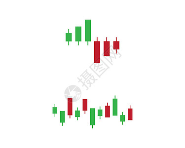 外汇市场矢量 ico网络插图酒吧价格交换商业蜡烛贸易白色烛台图片