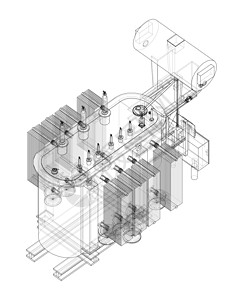 高压变压器 韦克托绝缘电压传播工程电路力量蓝图生产接线高压图片