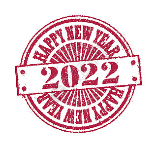 标签打印2022 年新年橡皮图章插图系列海豹假期打印圆圈书法商业邮票问候语标签墨水设计图片