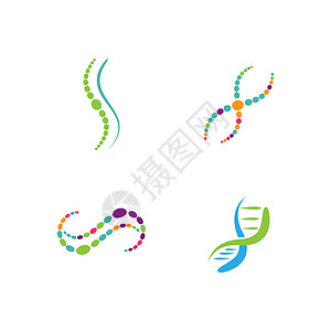 分子日志螺旋科学基因技术克隆细胞公司插图原子标识图片