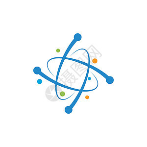 结构原子标志 vecto实验室化学力量标识质子轨道技术粒子物理生物图片