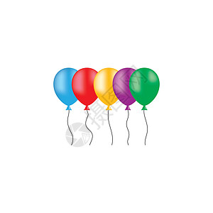 现实的气球它制作图案飞行节日庆典周年乐趣纪念日团体惊喜插图派对图片