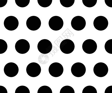 黑色和白色圆点图案抽象背景 vecto剪贴簿装饰装饰品插图包装织物圆圈打印墙纸艺术图片