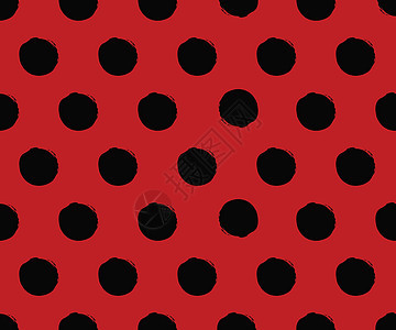 复古波尔卡圆点白色和红色背景矢量抽象背景墙纸蓝色剪贴簿包装织物装饰品风格假期圆圈纺织品图片