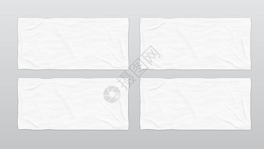 白软白色海滩毛巾品牌图片
