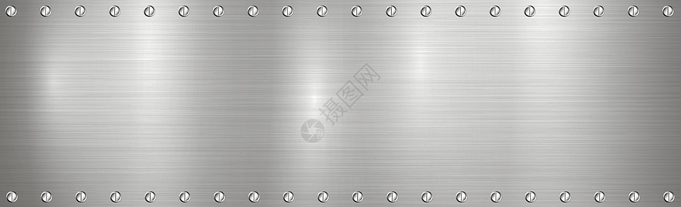 带玻璃的银金属质体拉丝框架工业材料灰色反射反光抛光合金插图图片