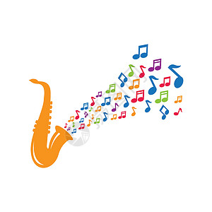 音乐爵士爵士乐徽标图标标识插图旋律笔记乐队白色钢琴乐器艺术歌曲图片