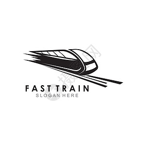 培训插图标志矢量平板设计商业火车速度交通机车乘客车站铁路送货运输图片