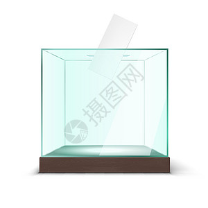 空选票框 带选票在洞中的空选票图片