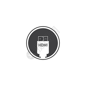 HDMI 图标视频插头塑料数据电脑硬件技术金属插座工具图片