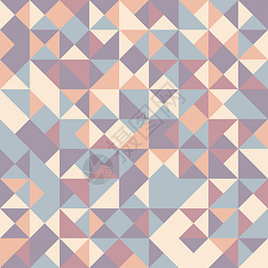 抽象柔和的几何无缝图案 三角形图形设计背景 彩色马赛克矢量 创意风格柔和的数字壁纸时尚白色六边形橙子装饰品网格几何学极简多边形装图片
