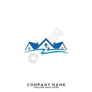 房地产业务Logo模版 建筑 财产开发和建筑 Lologo 矢量设计天际金子开发商公寓身份公司工业企业形象标识推广图片