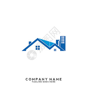 房地产业务Logo模版 建筑 财产开发和建筑 Lologo 矢量设计中介施工奢华建筑学身份天际标志企业形象推广品牌图片