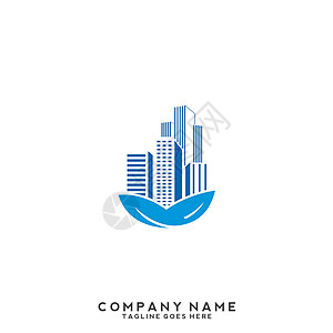 房地产业务Logo模版 建筑 财产开发和建筑 Lologo 矢量设计施工标识物业管理开发商企业形象建筑学品牌房子公寓身份图片