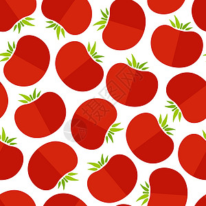 红番茄装饰无缝丝蔬菜模式命令收成艺术餐厅饮食装饰品墙纸插图织物食物图片