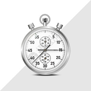 矢量截表 时钟计 典型EPS 10 现实性表现 用于显示时间间隔图片
