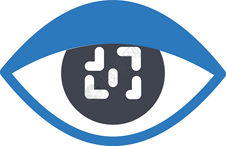 眼 目视网膜插图技术鸢尾花密码代码创新扫描器身份扫描图片