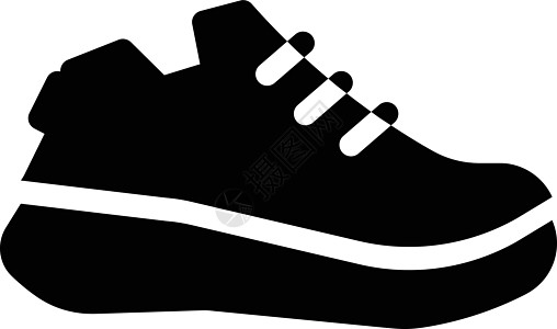 鞋鞋类训练活动运动运动员跑步健身房插图运动鞋衣服图片