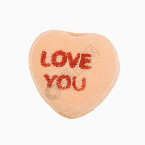 白色的糖果心脏 浪漫的 公告 二月 单一对象 橙子 情人节图片
