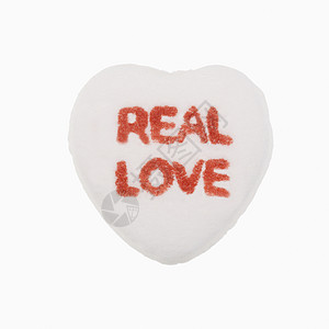 白色的糖果心脏 二月 情人节 亲爱的 甜的 宣言图片
