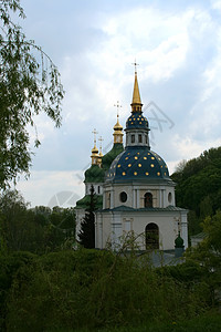 维杜贝茨基修道院 塔 回廊 钟 上帝 石头 钟楼图片