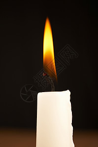 蜡烛 火 圣诞节 季节性的 宏观背景图片