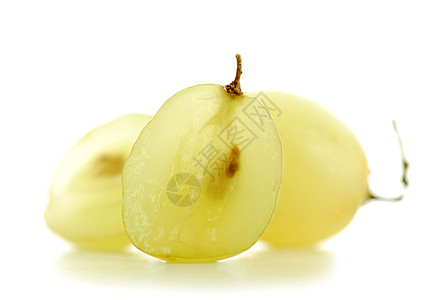 大型葡萄 多汁的 食物 有营养的 透明的 水果 白色的图片