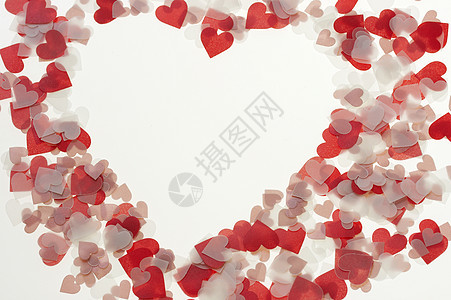 心 粉色的 假期 红色的 情人节 墙纸 白色的图片