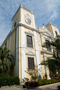 伊格蕾雅在澳门圣洛伦佐 斯教堂 建筑学 传统的 教会图片