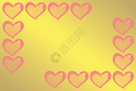 valentine 边框 产品 白色的 爱背景图片