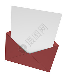 来信信函信件 纸 信封 红色的 假期 床单 卡片图片