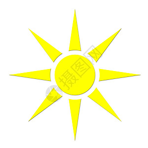 阳光符号背景图片