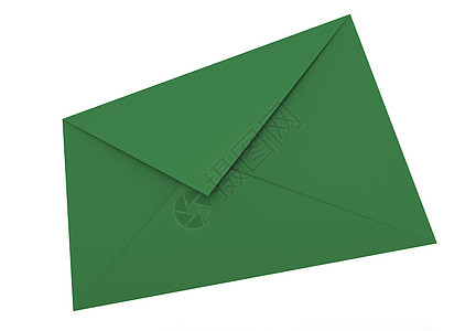 绿色信封图片