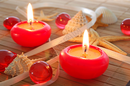 热蜡烛 绿色的 红色的 圣诞节 妈妈们 天 洗澡 情人节 生活图片