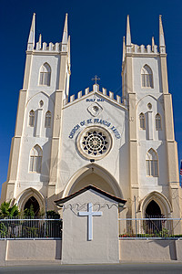 马六甲圣弗朗西斯·泽维尔教堂 基督教 古老的 马来西亚图片