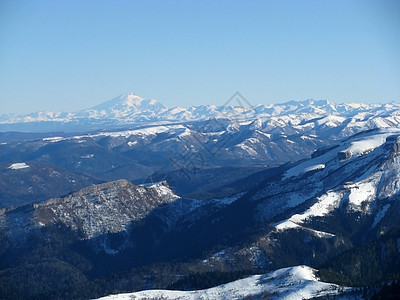 主要高加索山脊 空地 植物群 俄罗斯 全景图 登山 一道风景图片