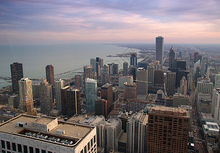 芝加哥天线 庆祝 公园 驾驶 海报 汉考克 中心 支撑图片